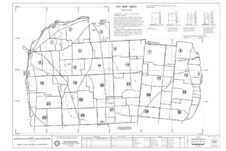 TAX MAP INDEX  N1,060,040 E750,296