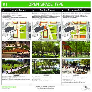 OPEN SPACE TYPE  #1 Flexible Spaces  Concept