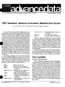 Ambulatory care / Physician / Pharmacist / Family medicine / Health care / Psychiatry / Medical Expenditure Panel Survey / Patient safety organization / Medicine / Health / Medical specialties