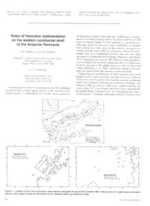 Physical oceanography / Glacial landforms / Antarctic Peninsula / British Antarctic Territory / Bransfield Strait / Antarctica / Sediment / Continental shelf / Edward Bransfield / Physical geography / Petrology / Oceanography