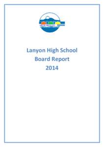 Lanyon High School / Learning platform / Education reform / Teacher / E-learning / Education / Youth / NAPLAN