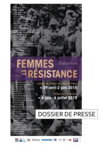 DOSSIER DE PRESSE  SANS LES FEMMES. Marisol Touraine, Ministre des Affaires sociales, de la Santé et des Droits des femmes Le 29 avril 1945, les Françaises votaient pour la première fois. Après cinq années
