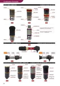 Combination Examples KDPS17 を基本とした組み合わせ例 Combination examples with KDPS17  K16-LRZ