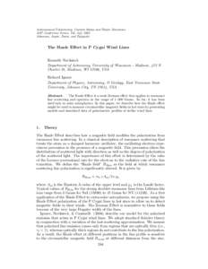 Astrophysics / Hanle effect / Physical phenomena / Stellar astronomy / Polarization / Stellar magnetic field / Zeeman effect / Hanle / Carl Friedrich Gauss / Physics / Electromagnetism / Magnetism