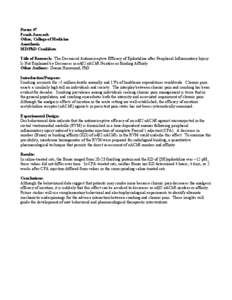 Nicotinic agonists / Pyridines / Alkaloids / Acetylcholine / Stimulants / Epibatidine / Nicotine / Rostral ventromedial medulla / Pain management / Chemistry / Medicine / Biology