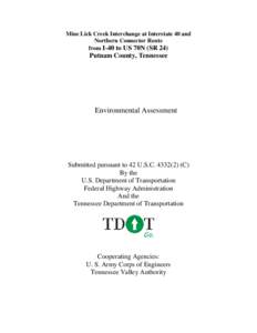 Interstate 40 in Tennessee / Environmental impact assessment / U.S. Route 70 / Prediction / Sustainability / Environment / Impact assessment / Environmental economics