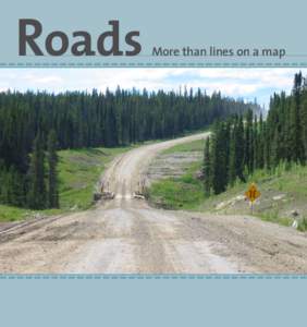 Roads  More than lines on a map Acknowledgements The Roads Project is a project of the CPAWS Wildlands League. It is comprised of three products:
