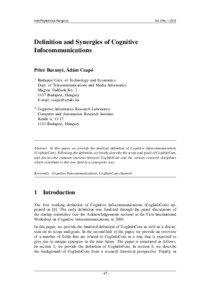 Acta Polytechnica Hungarica  Vol. 9 No. 1, 2012