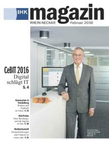 magazin RHEIN-NECKAR FebruarCeBIT 2016