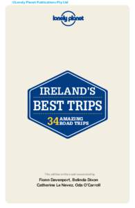 ©Lonely Planet Publications Pty Ltd  IRELAND’S BEST TRIPS AMAZING