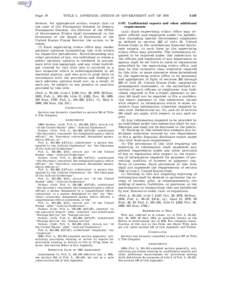 Page 79  TITLE 5, APPENDIX—ETHICS IN GOVERNMENT ACT OF 1978 ference, for appropriate action; except that in the case of the Postmaster General or Deputy