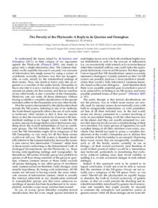 Zoological nomenclature / Scientific classification / Taxonomy / Biological nomenclature / Nomenclature / Phylogenetic nomenclature / PhyloCode / Biological classification / Taxon / Science / Botanical nomenclature / Biology