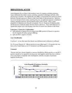 Microbiology / Hepatitis B / Viral hepatitis / HBsAg / Hepatitis / HIV/AIDS / Hepatitis A / Hepatitis D / Viruses / Health / Medicine