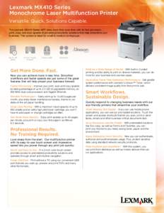 Technology / Printing / Printer / Multifunction printer / Toner / Automatic document feeder / Lexmark / Inkjet printer / Océ / Office equipment / Computer printers / Media technology