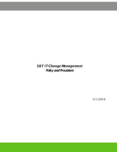 Microsoft Word - Sample IT Change Management Policies and Procedures Guide.doc