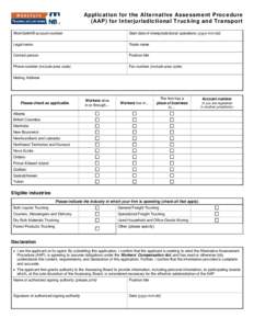 Microsoft Word - Application for the Alternative Assessment Procedure (2).doc