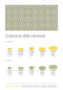 Carona 60s revival revival gelb.34002