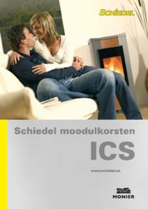 Schiedel moodulkorsten ICS ICS on 3-kihiline topeltseinaga metallist moodulkorstnasüsteem, mis koosneb sisemisest kõrgekvaliteedilisest roostevabast suitsutorust, tulekindlast Superwool-villast isolatsioonikihist ning