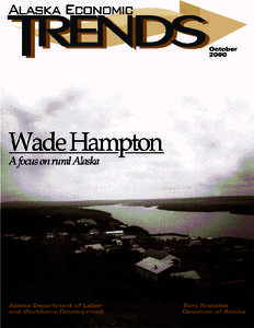 October 2000 Volume 20 Number 10  http://www.labor.state.ak.us/research/research.htm