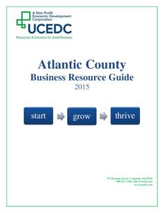 Atlantic County Business Resource Guide 2015 start