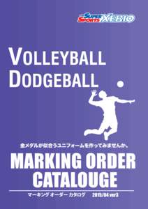 VOLLEYBALL DODGEBALL Ｐ２から書体お選び下さい。  Ｐ２から書体お選び下さい。