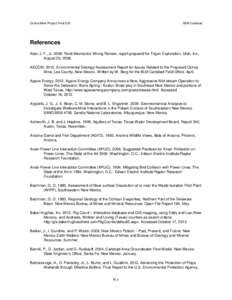 Carlsbad /  New Mexico / Eddy County /  New Mexico / Potash / Permian Basin / Bureau of Land Management / Carlsbad Caverns National Park / Waste Isolation Pilot Plant / Delaware Basin / New Mexico / Geography of the United States / United States