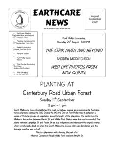 Earthcare news August September 2005