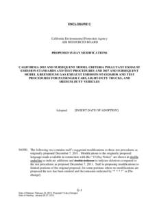 Pollution / Super Ultra Low Emission Vehicle / Ultra Low Emission Vehicle / California Air Resources Board / Electric vehicle / Vehicle emissions control / MOT test / Hybrid electric vehicle / United States emission standards / Emission standards / Transport / Environment