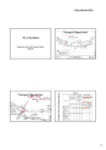 CB[removed])  Transport Department P2 in Numbers  Designing Hong Kong Harbour District