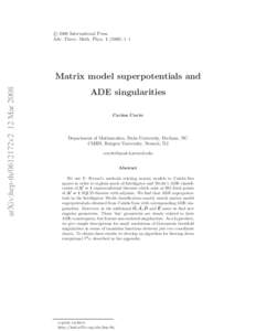 arXiv:hep-th/0612172v2  12 Mar 2008