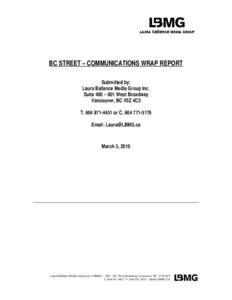 Microsoft Word - BC Street Wrap Report.doc