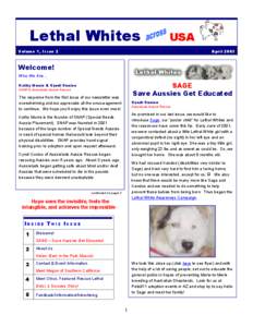 Lethal Whites  USA Volume 1, Issue 2