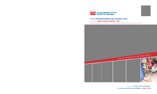 Budget / United States Department of Health and Human Services / Public administration / Anthony A. Williams / United States federal budget / Government / United States Department of Homeland Security / United States Environmental Protection Agency