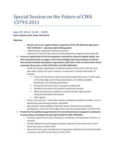 Agenda_Special Session on the Future of CWA 15793_final