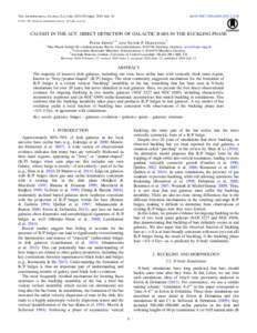 The Astrophysical Journal Letters, 825:L30 (6pp), 2016 July 10  doi:L30 © 2016. The American Astronomical Society. All rights reserved.