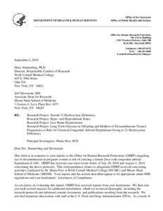 Microsoft Word - OHRP response re Dr New[removed]doc
