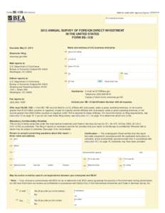 FORM BE-15B (REV[removed]2016 OMB No[removed]: Approval Expires xx/xx/20xx BE-15 Identification Number