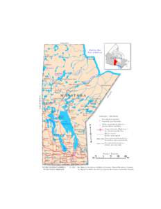 NUNAVUT  Hudson Bay Baie d’Hudson Lac Brochet