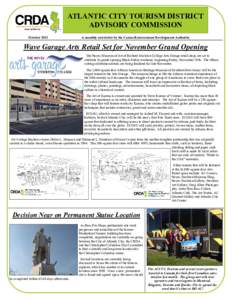 ACTDAC newsletter October 2013