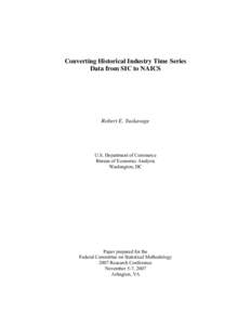 Economics / North American Industry Classification System / Industry classification / Gross output / Gross domestic product / Productivity / Tertiary sector of the economy / National Income and Product Accounts / Standard Industrial Classification / National accounts / Technology / Business