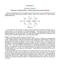 Silanes / Laboratory glassware / Chlorides / Hydrogen chloride / Boric acid / Polydimethylsiloxane / Diethyl ether / Dimethyldichlorosilane / Erlenmeyer flask / Chemistry / Silicones / Ethers