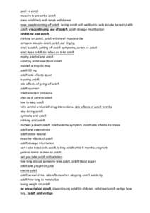 Antidepressants / Selective serotonin reuptake inhibitors / RTT / Nicotinic antagonists / Amines / Sertraline / Bupropion / Venlafaxine / Fluoxetine / Side Effects / Major depressive disorder