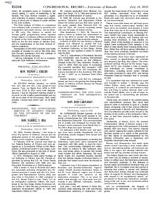 E1316  CONGRESSIONAL RECORD — Extensions of Remarks Dole’s 36 wonderful years in Congress and record setting 11 years of leadership in the