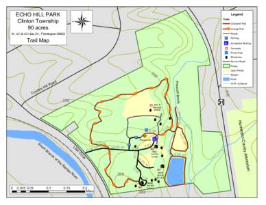 ECHO HILL PARK Clinton Township 90 acres ®