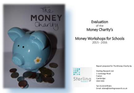 Evaluation of the Money Charity’s Money Workshops for Schools