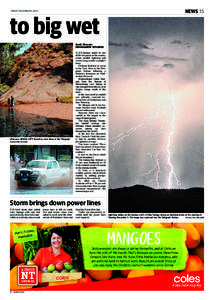 Tennant Creek / Rain / Precipitation / Thunderstorm / El Niño-Southern Oscillation / Atmospheric sciences / Meteorology / Alice Springs