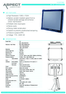 VLCD19M l 19” LCD SCREEN substance & style