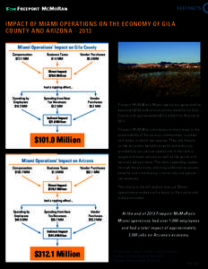 Freeport-McMoRan / Business / Money / Finance / Public finance / Tax