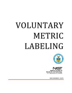 Microsoft Word - Voluntary Metric Labeling 17Dec2009.docx