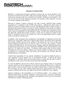 Sherman Antitrust Act / United States antitrust law / Price fixing / Competition law / History of the United States / Economics / Rice v. Norman Williams Co. / Anti-competitive behaviour / Business / Monopoly